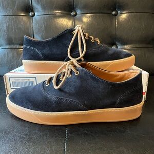 Rancourt & Co. Suede Lace-Up Sneakers Made in Maine USA Sz 9D